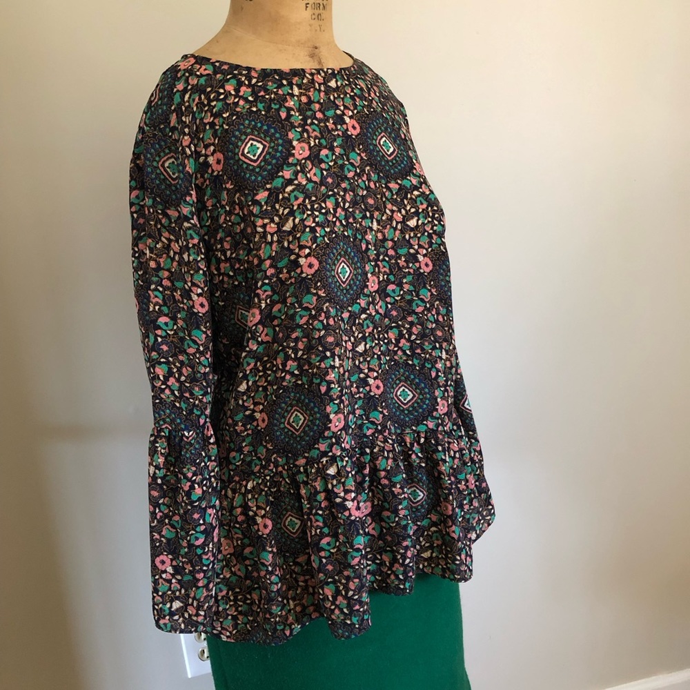 JCrew floral top